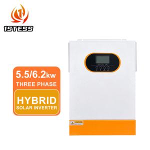 China Wholesale 48V Solar Hybrid Inverter On/Off Grid 230VAC 5.5KW 6.2KW wholesale