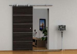 China Customized Modern Wood Barn Door , Interior Sliding Barn Doors For Homes wholesale