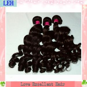 China Double drawn ocean wave remy hair wholesale