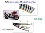 dot approved OE stainless steel wire braided brake line