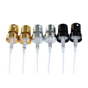 China Electroplated Aluminum Metal Perfume Spray Head 15mm Aperture wholesale