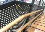 2.5m Length 3mm Perforated Metal Sheet Black Spraying