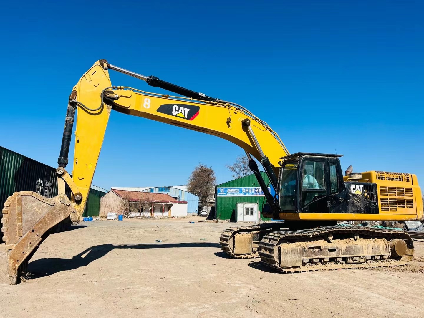 CAT349D2 Used CAT Excavators Bucket Capacity 2.1 Cubic Meters 2018 Used Excavator Korea