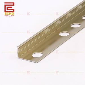 China 12.5mm Aluminum Straight Edge Tile Trim Tile Finishing Strip wholesale