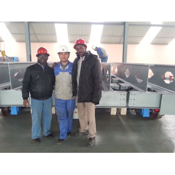 Flatbed Large Workpiece Coil Transfer Cart For Building Construction Busbar Power