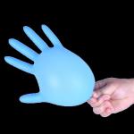 Customized Logo Disposable Polyethylene Gloves Polyvinylchloride Vinyl Material