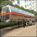 3 Axles 45000 Liters Fuel Transport Tanker Oil Tank Petrol Truck Trailer