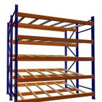 Gravity Rack Carton Flow Racking System Industrial Rolling Steel Shelving