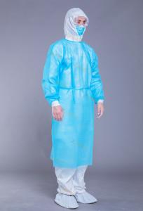 China 45GSM Polypropylene AAMI Level 2 Disposable Coverall Suit wholesale