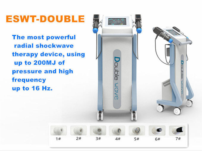 Double Chanle ESWT Therapy Machine Shockwave for Ed treament Erectile Dysfunction