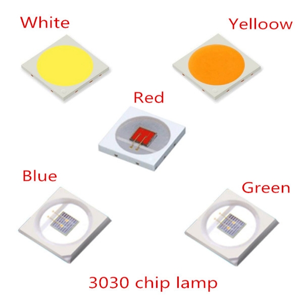 3V 6V 3030 SMD LED Chip 160 - 180lm 3.0mm*3.0mm Warm White/Neutral White/Cool White