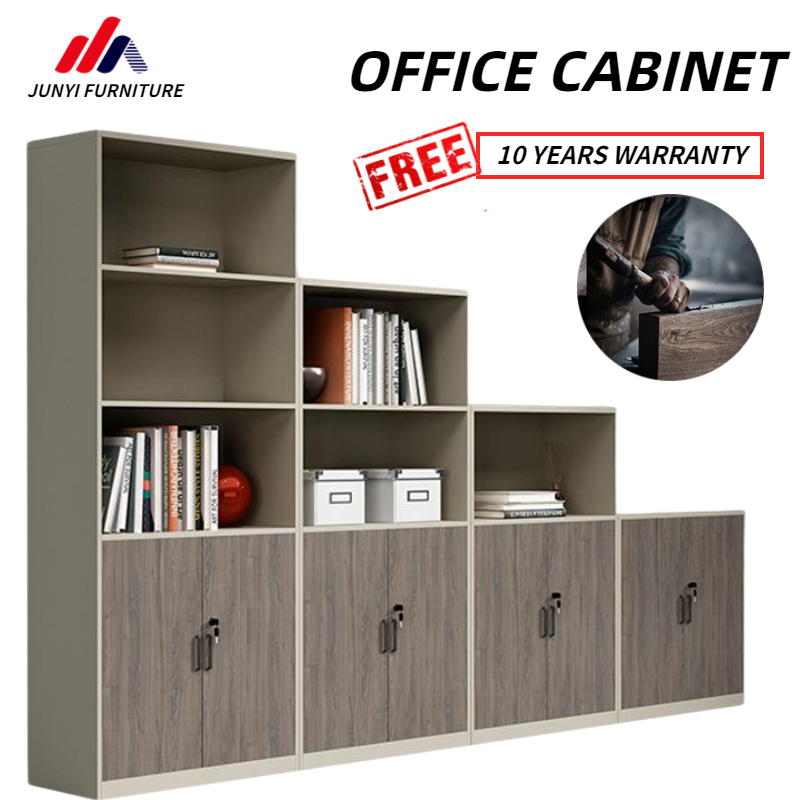 E1 Melamine Office Filing Cabinets Office Storage Cabinets with Doors and Shelves
