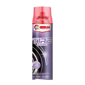 China Protective Cleaning Car Tyre Gel Shine Spray High Gloss 500ml wholesale