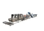 3T Leaf Salad Vegetable Washing Processing Line Customized
