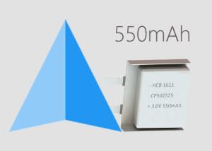 China Primary Non Rechargeable 550mAh Pouch Cells wholesale