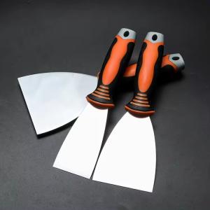 China Mirror Polished Flex Nylon Handle Flexible Blade Putty Knife wholesale
