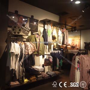 China hight quality Clothes Promotional shopping display shelf wholesale