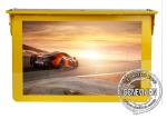 Ultra Slim Lcd Advertising Display Bus / Train Digital Signage 15 Inch 82 Inch