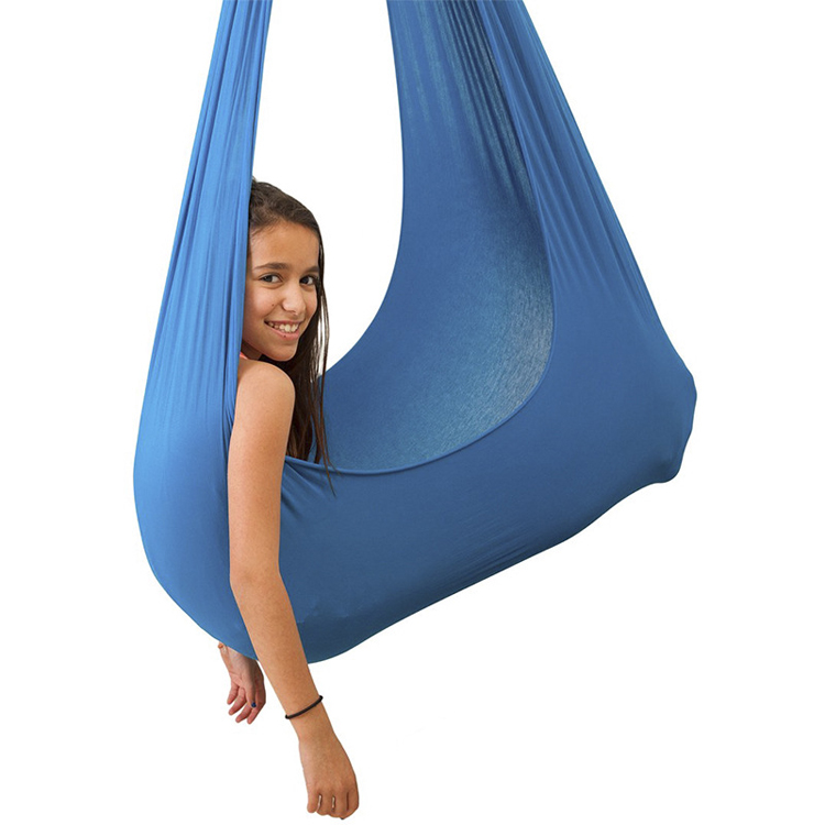 Y Mail Packing Home Outdoor Portable Folding Kids Children Therapy Sensory Aerial Yoga Swing Hammocks