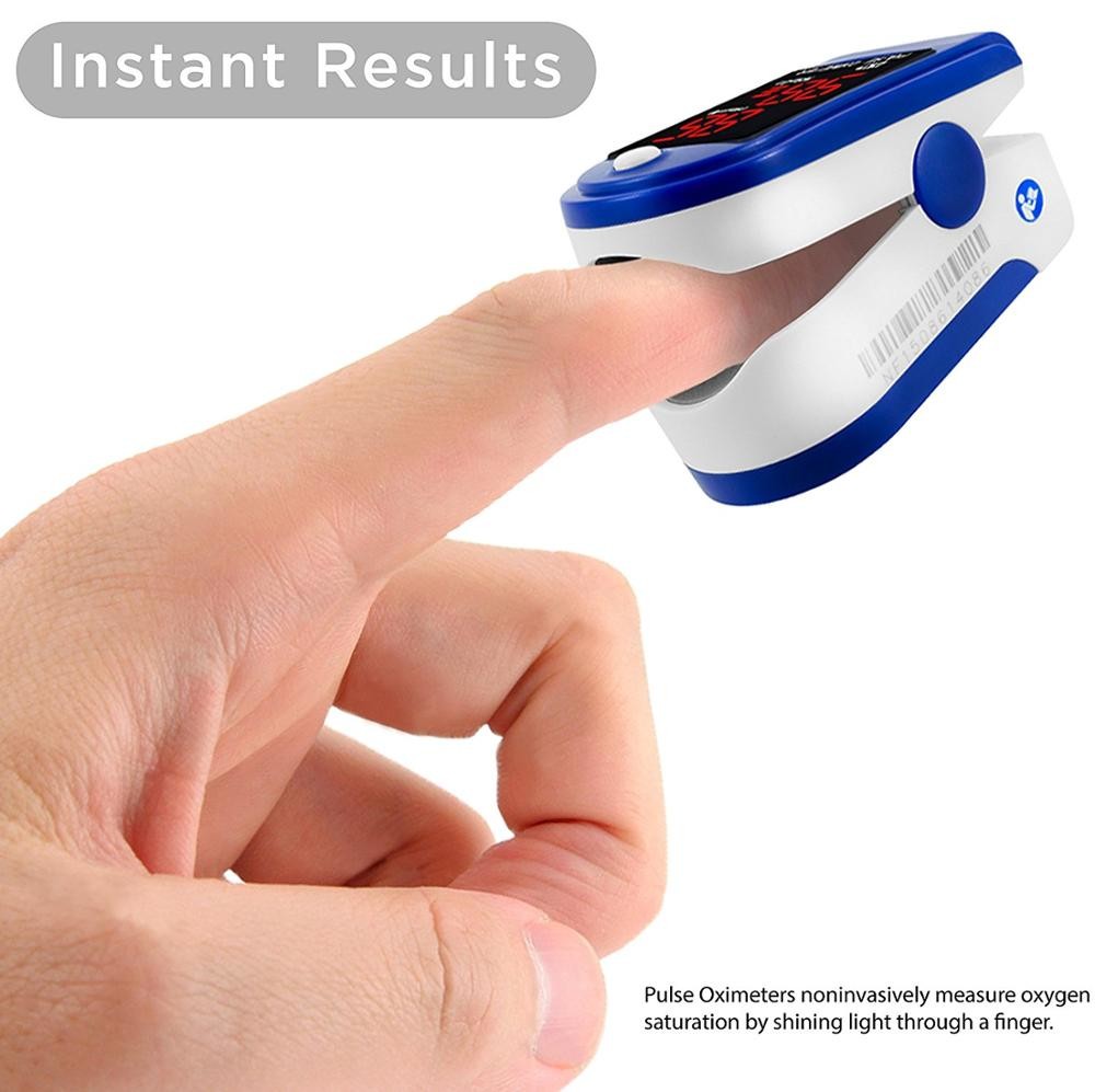 Medical Supply Equipment Device Ce FDA Blue plastic Blood Pressure Monitor used Cms50d Finger Pulse Oximeter