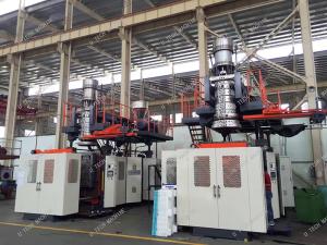 China Double Station HDPE Blow Molding Machine / Pe Blow Molding Machine 58kw wholesale