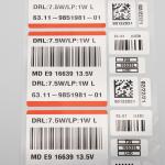 OEM Custom Adhesive Labels Car Tuning Sticker High Temperature Resistance