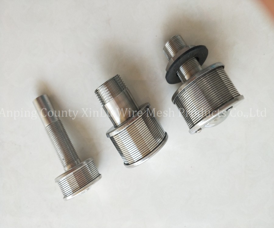 53MM WEDGE WIRE STRAINER NOZZLE, 45MM FILTER JOHNSON SREEN NOZZLE, 57MM STAINLESS STEEL FILTER NOZZLE