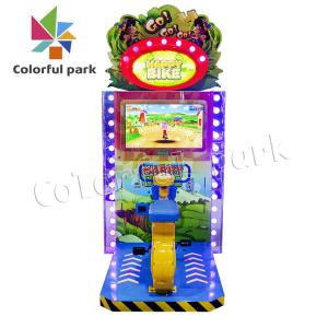 China Happy Bike Kid Arcade Machine Ride On Motorbike 1960mm Height For amusement park wholesale
