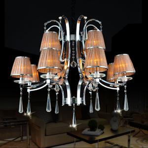 China Extra large chandeliers modern style wth lamspahde (WH-MI-32) wholesale