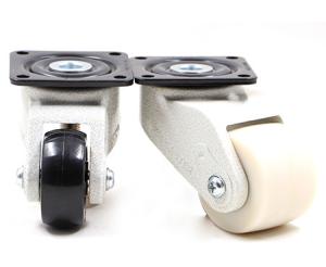 China 72mm Retractable Leveling Locking Swivel Casters 600kg wear resistance wholesale