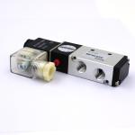 4V Series Solenoid Valve Single Coil Pilot Operated Electric 2 Position 5 Port