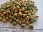 Spicy Salted Fried Peanuts Chili Powder Garlic Green Peas OEM