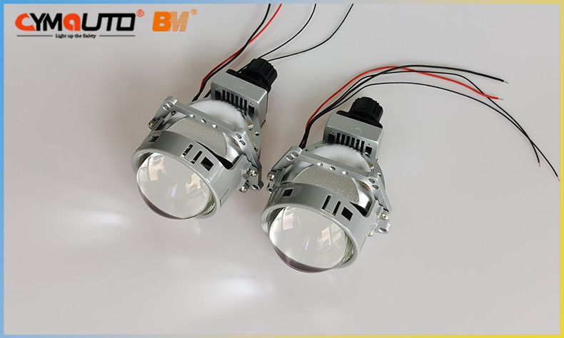 HD Blue Cut Lenses Bi Led Projector Lens 3.0 Inch Car Headlight Lens With H7 H4 9005