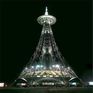 China 30m/S 100m Microwave Galvanised Radio And Television Tower wholesale