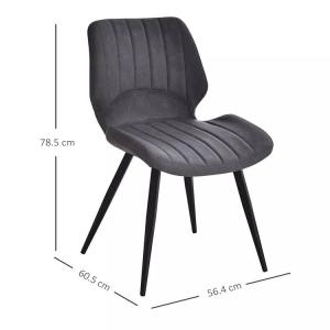China Rust Proof Synthetic Leather PU Dining Chairs Home Furniture wholesale