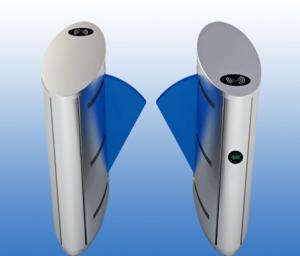 China Entrance Control Auto Flap Barrier Gate Controlled By RFID Reader wholesale