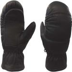 Size S-2XL Leather Snowboard Mittens , Mens Ski Mittens Cold Resistant