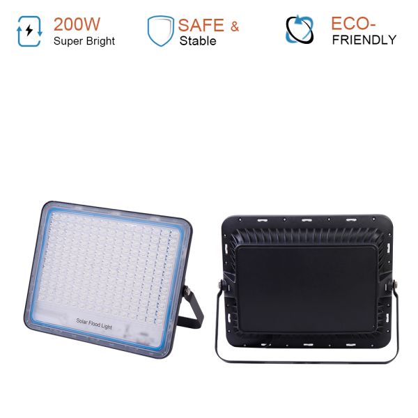 6500K 50 Watt Solar Flood Light Waterproof IP67 50w Led Floodlight Cool White 3.7V 1500mAh