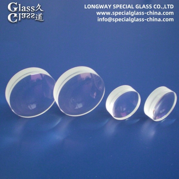 Transparent Optical Achromatic Convex Lens For Compact Optical Devices
