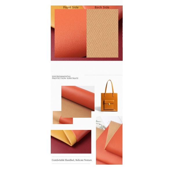 Handbag PVC Embossed Artificial Leather Nappa Imitation Leather Fabric