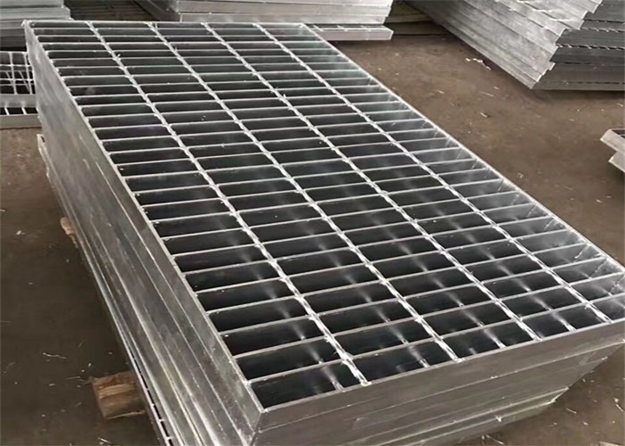 Hot Galvanized Heavy Duty Bar Grating Q235 Steel Trench Grates For Driveways