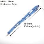 Fashion Dye Sublimated Lanyards Free Artwork Services 455mm/930mm Length