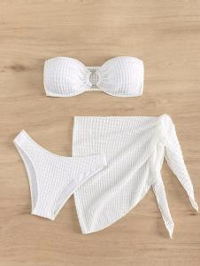 China Ruched Swimming Suits Bikini for Summer Stylish Bikini for Women wholesale