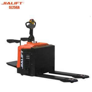 China 2500kg Electric Pallet Lift Truck Rated Traction Lift Height 0.2m wholesale