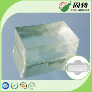 China Light Transparent PSA Hot Melt Adhesive Block For Sanitary Napkin Adult Diaper wholesale