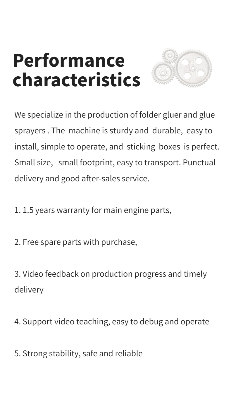 Automatic Box Making Folder Gluer Machine for Timely Delivery and Suitable Box Sizes