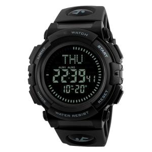 China World Time Skmei Pedometer Watch Chronograph Men Wrist Digital Watch Sport Compass Watch 1290 wholesale