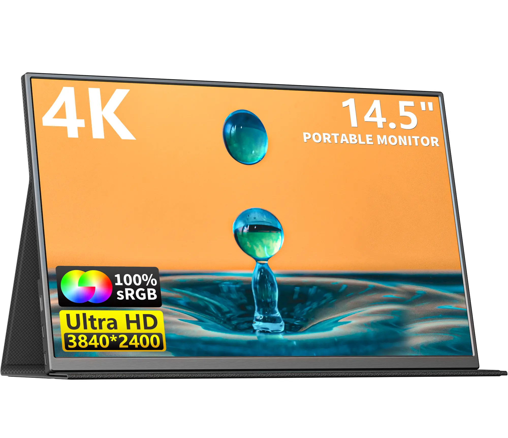 UHD 4K Small Laptop External Screen Monitors For Android Tablet 14.5inch