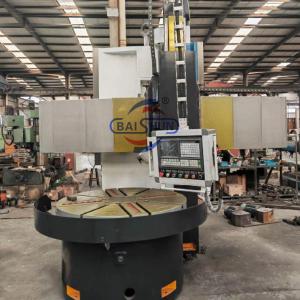 China High Precision CNC Vertical Turret Lathe Metal Turning Machining wholesale