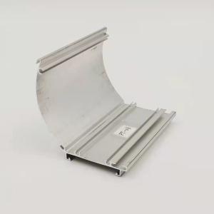 China Anodized 6063 Aluminium Curtain Track Profiles Rod Spring Tube Bottom wholesale